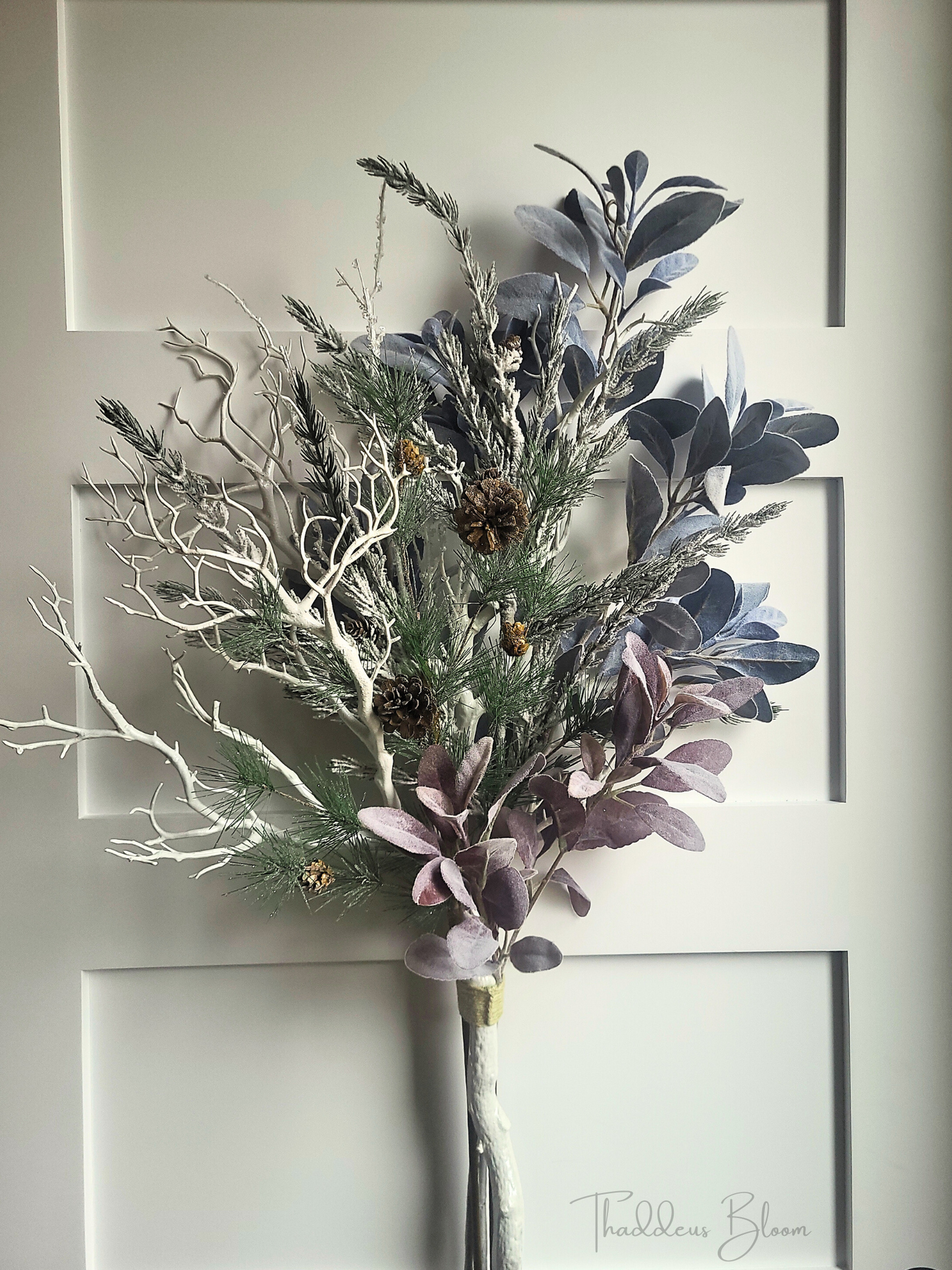 'Velvet Snow' Minimalistic Door & Wall Art