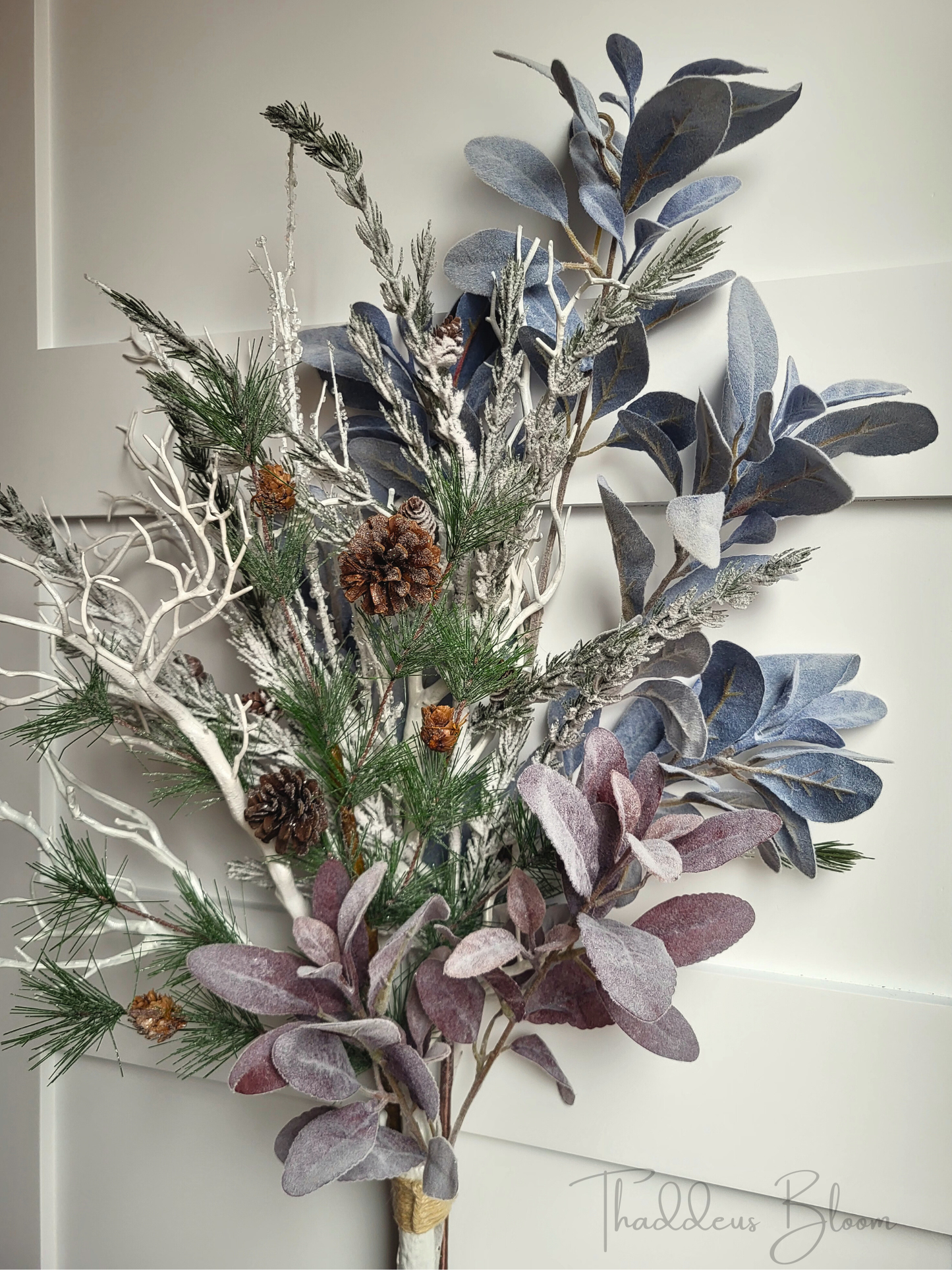 'Velvet Snow' Minimalistic Door & Wall Art