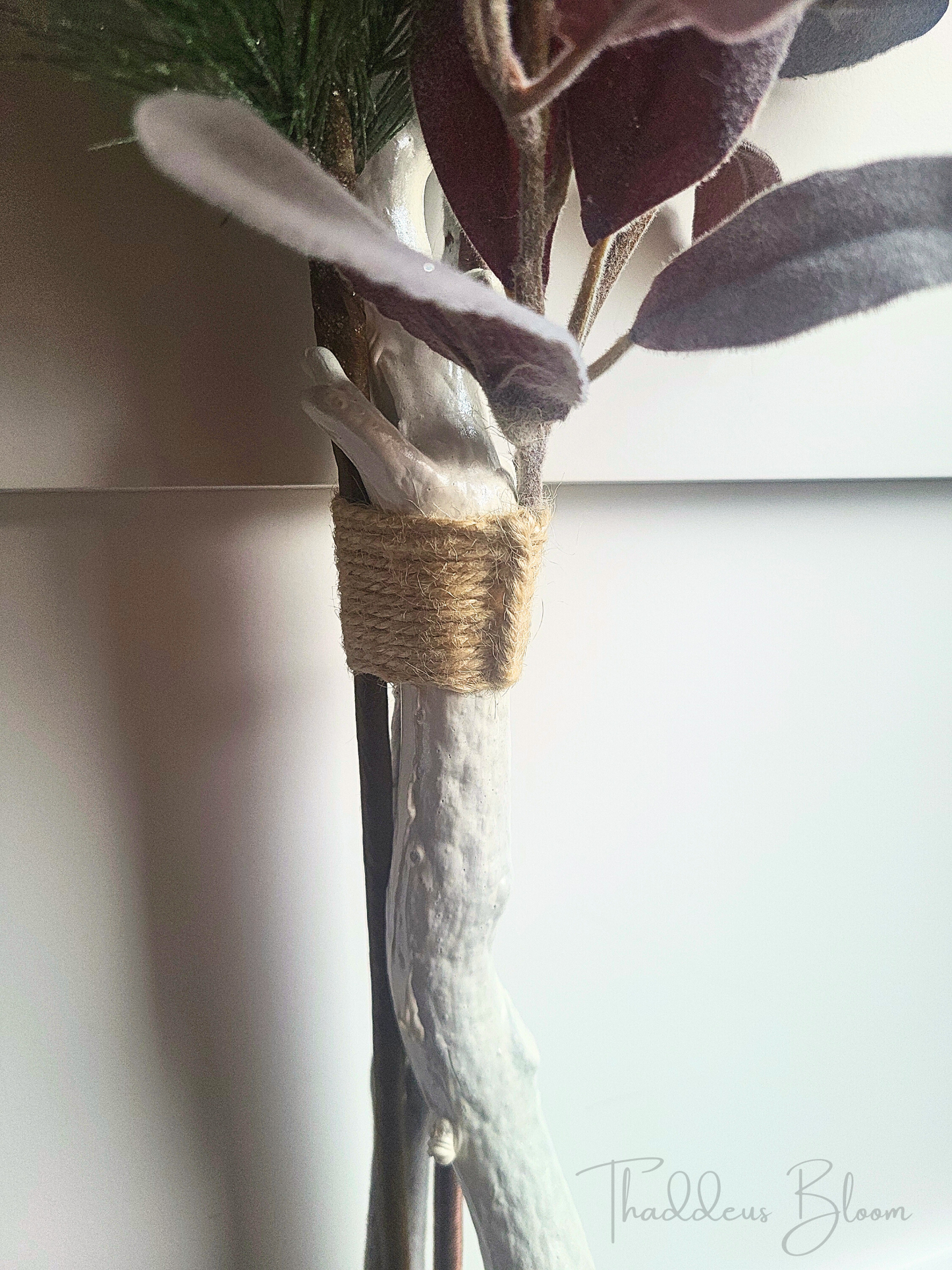 'Velvet Snow' Minimalistic Door & Wall Art